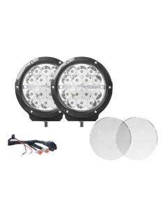 Hella Supernova Spot Light Set With Clear Lens 12/24v