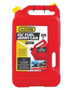 Addis Fuel Container 25 Litre Red - Petrol, Diesel & Kerosene