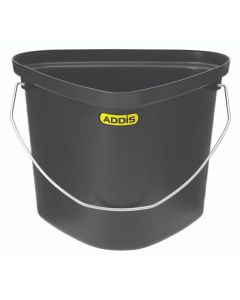Addis Builders Triangle Bucket Black 10 Litre 