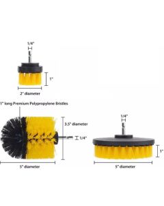 CLEANING DRILL BRUSH KIT
