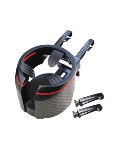 DRINK HOLDER CARBON RED