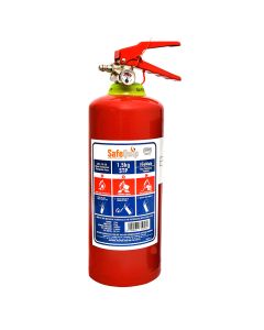 FIRE EXTINGUISHER WITH PLASTIC BRACKET 1.5KG