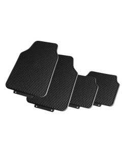 Autogear Pvc Car Mat Set 4 Piece- 68x45/45x38cm