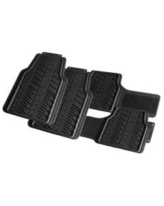 Autogear Pvc Car Mat Set 4 Piece - 70*48/80*43cm
