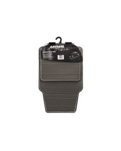 Midas Style 4 Piece Rubber Mat Set Grey