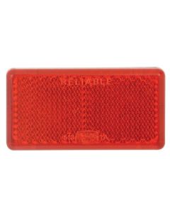 Autogear Red Rectangular Reflector 30x60mm