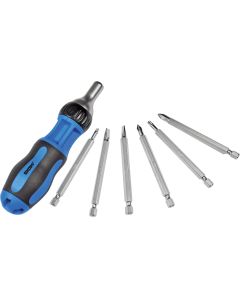 Midas-Professional 7 in 1 Multi-Bit Ratchet Driver Set