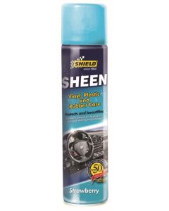 Shield Sheen Vinyl, Plastic & Rubber Care Strawberry 300ml