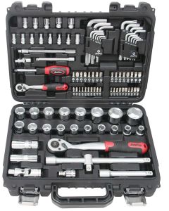 Ampro 98 Piece Socket & Bit Set 1/4" & 1/2" Drive Bolt Fit